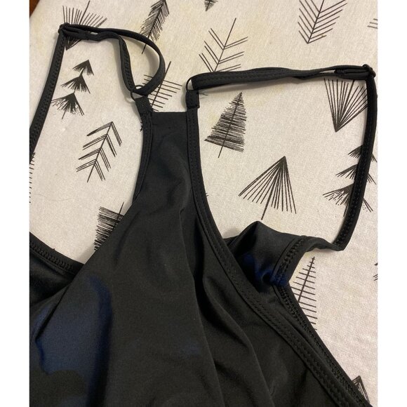 ALL IN MOTION Black All In One XL Full Body Suit Shaper Full Slip Built In Bra - Picture 10 of 15